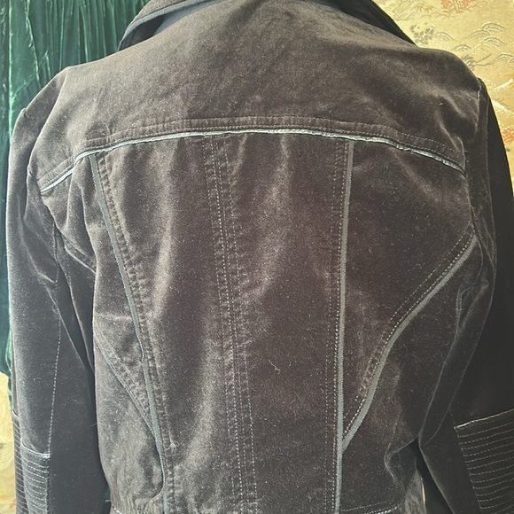 WHITE HOUSE BLACK MARKET MOTO STYLE JACKET SIZE MEDIUM - Picture 3 of 15